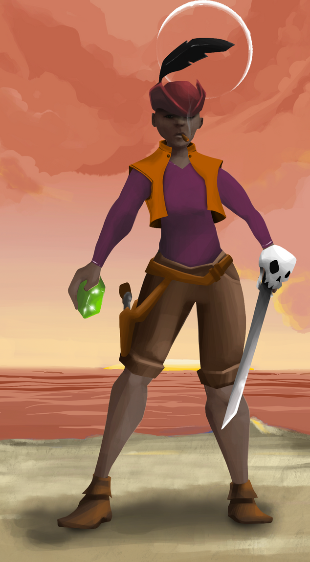 AlgoSeas Pirate #34399 NFT on Algorand