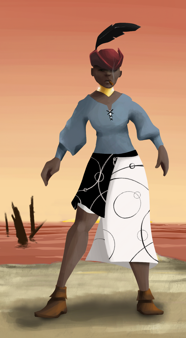 AlgoSeas Pirate #34409 NFT on Algorand