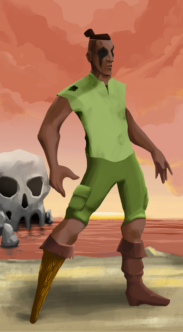 AlgoSeas Pirate #34411 NFT on Algorand