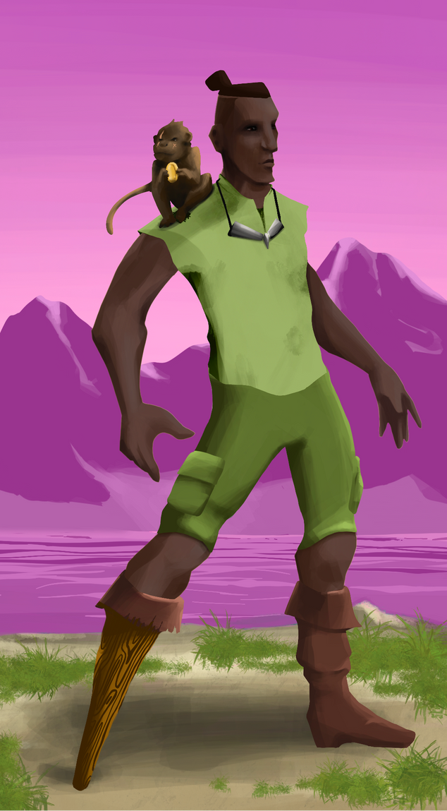 AlgoSeas Pirate #34413 NFT on Algorand