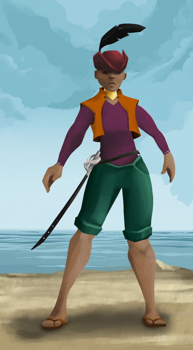 AlgoSeas Pirate #34421 NFT on Algorand