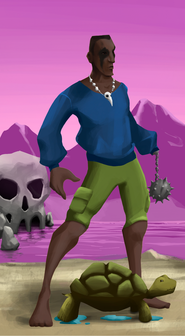 AlgoSeas Pirate #34447 NFT on Algorand