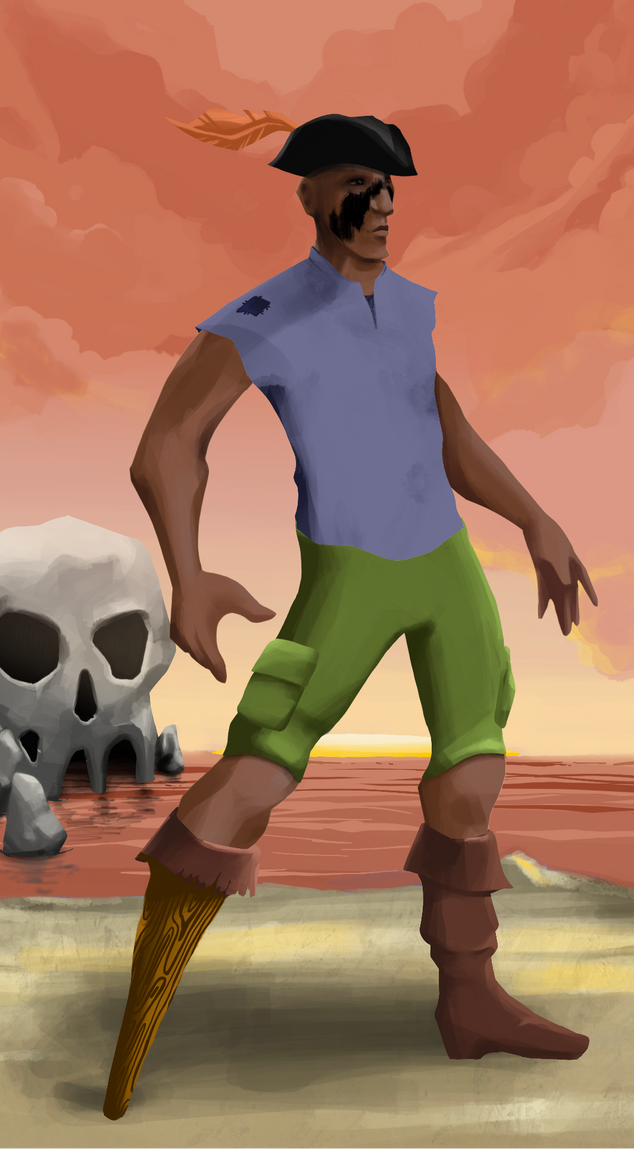 AlgoSeas Pirate #34459 NFT on Algorand