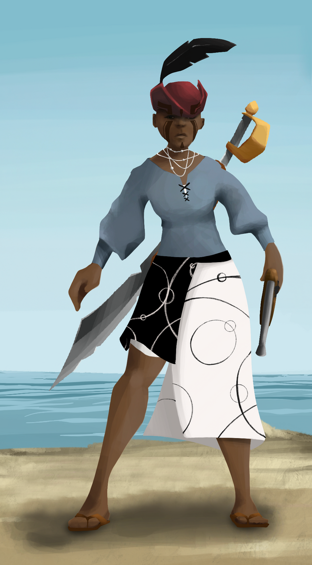 AlgoSeas Pirate #34460 NFT on Algorand