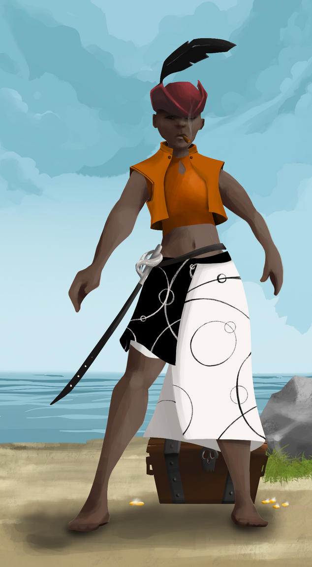 AlgoSeas Pirate #34461 NFT on Algorand