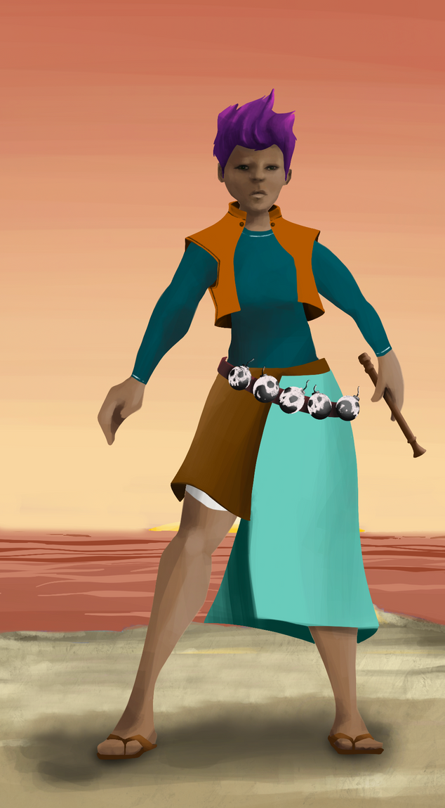 AlgoSeas Pirate #3447 NFT on Algorand