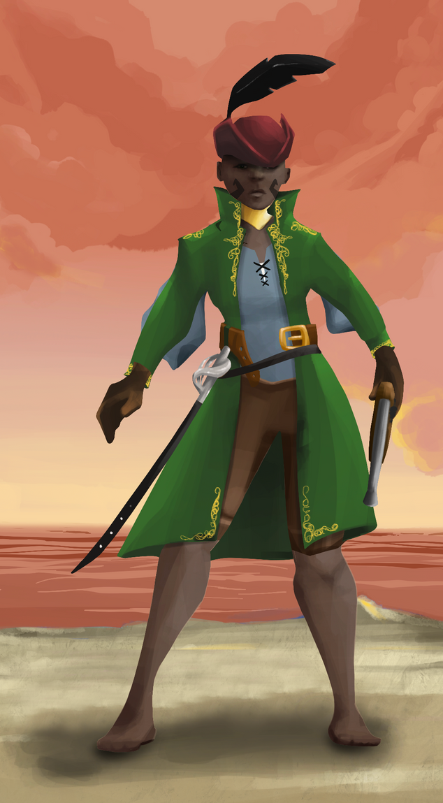 AlgoSeas Pirate #34473 NFT on Algorand