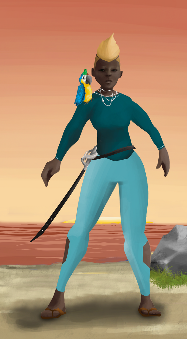 AlgoSeas Pirate #34483 NFT on Algorand