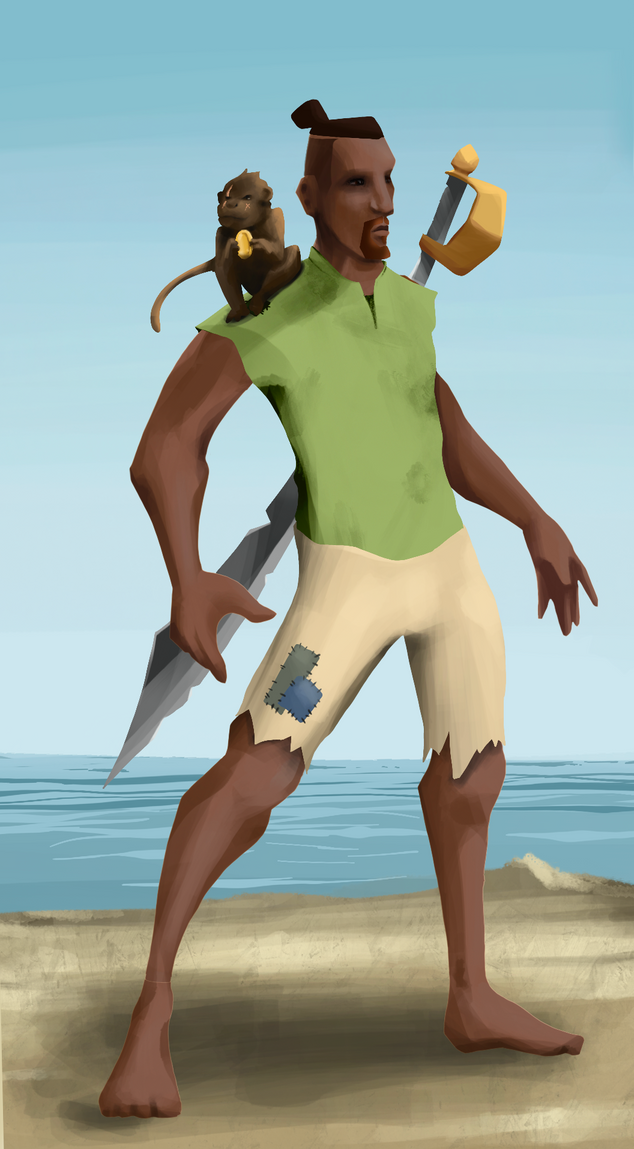 AlgoSeas Pirate #34487 NFT on Algorand