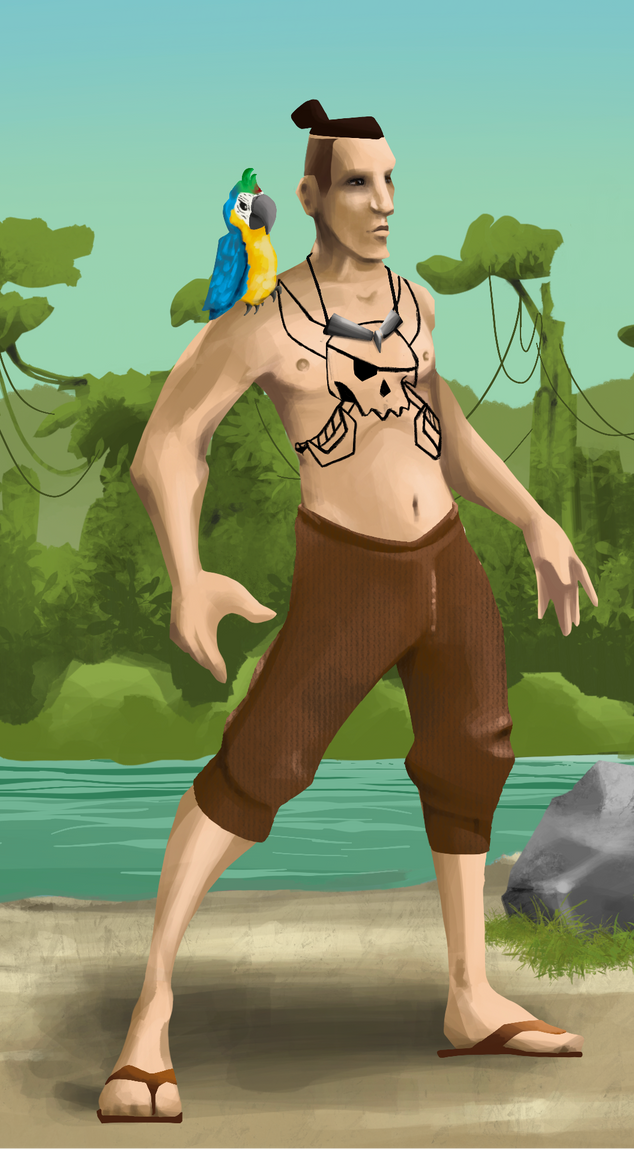 AlgoSeas Pirate #34488 NFT on Algorand