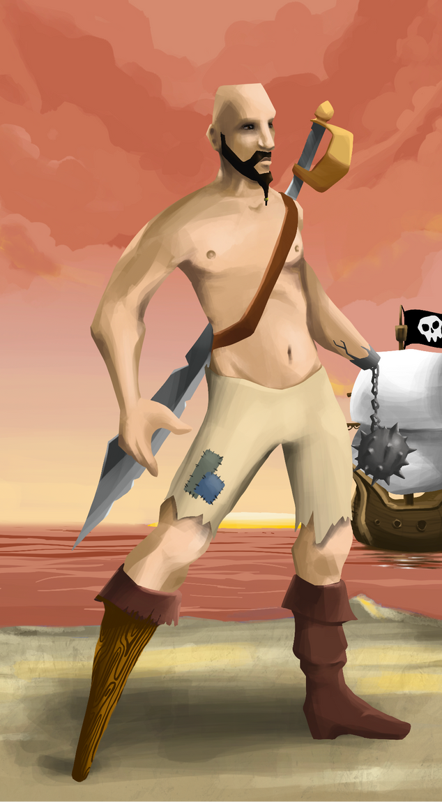 AlgoSeas Pirate #34490 NFT on Algorand