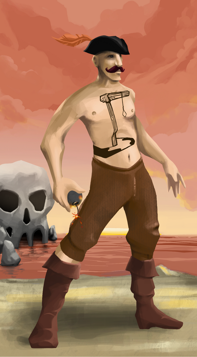 AlgoSeas Pirate #34495 NFT on Algorand