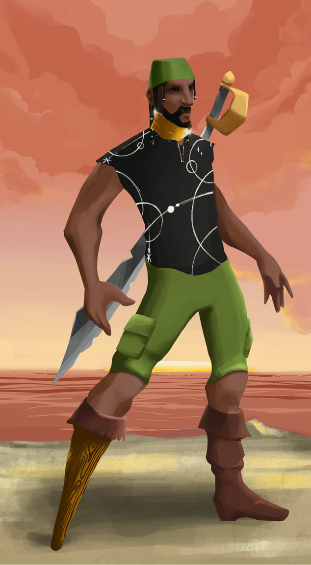 AlgoSeas Pirate #34525 NFT on Algorand