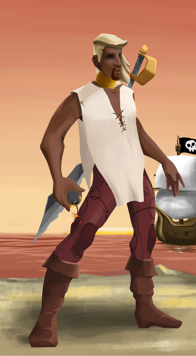 AlgoSeas Pirate #34530 NFT on Algorand