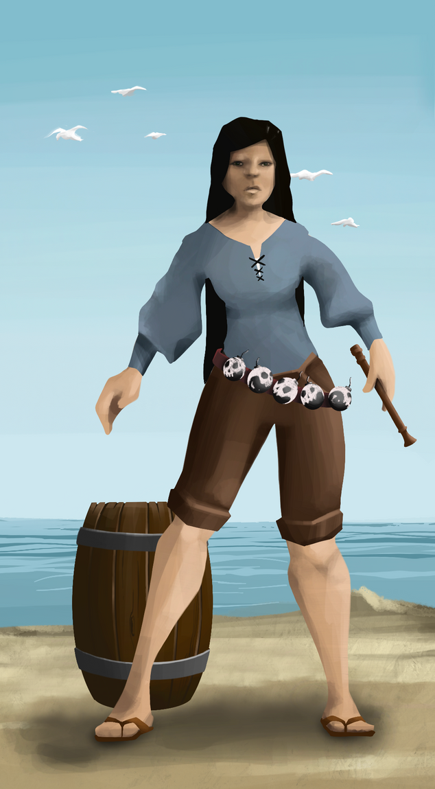 AlgoSeas Pirate #34553 NFT on Algorand