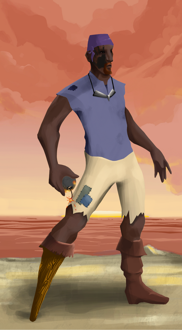 AlgoSeas Pirate #34555 NFT on Algorand