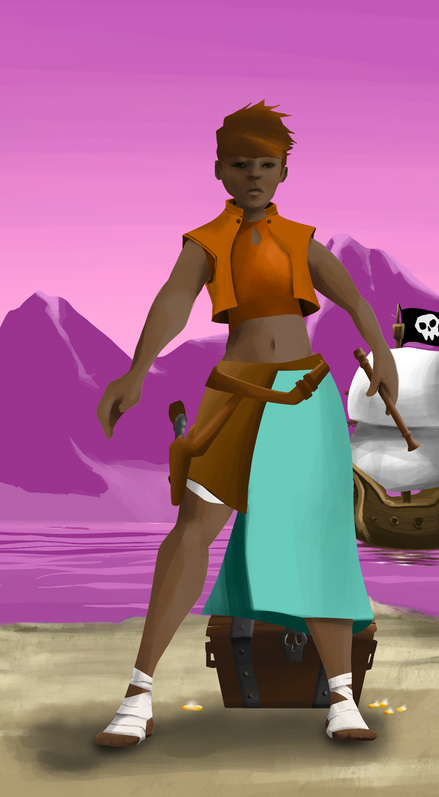 AlgoSeas Pirate #34561 NFT on Algorand