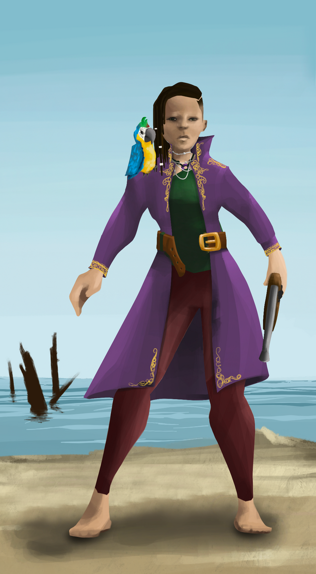 AlgoSeas Pirate #34565 NFT on Algorand