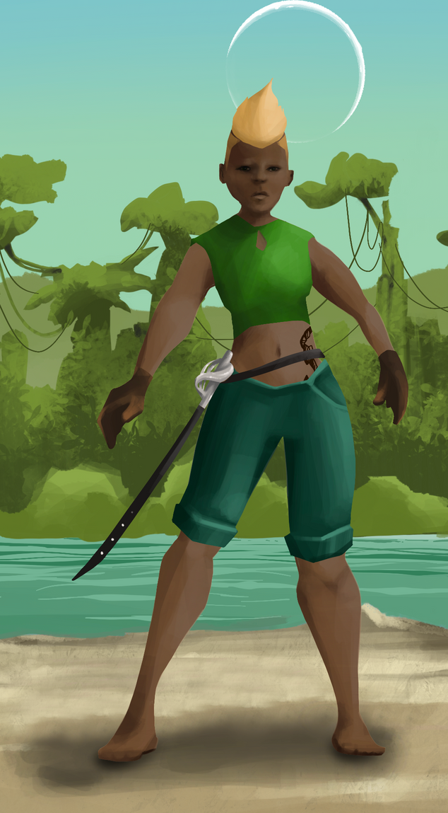 AlgoSeas Pirate #34570 NFT on Algorand