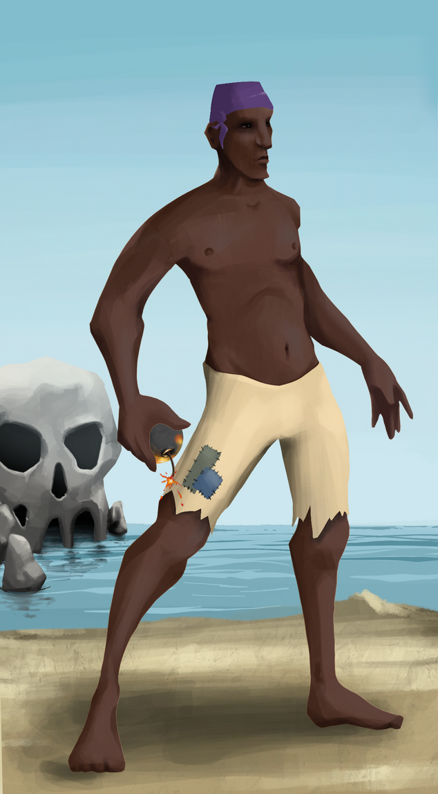 AlgoSeas Pirate #34573 NFT on Algorand