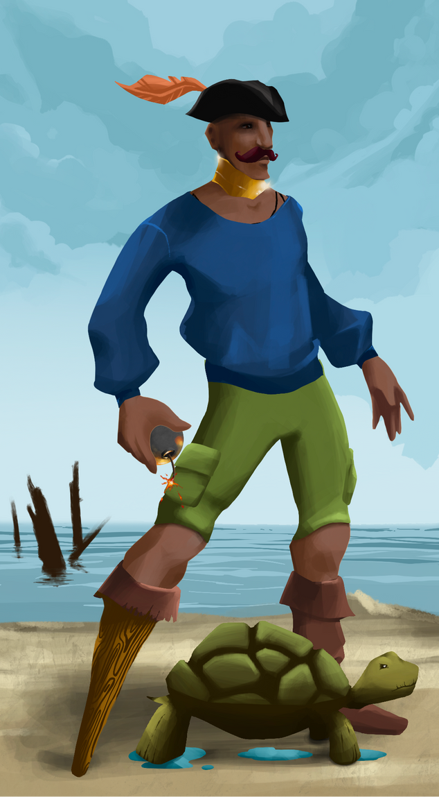 AlgoSeas Pirate #34591 NFT on Algorand