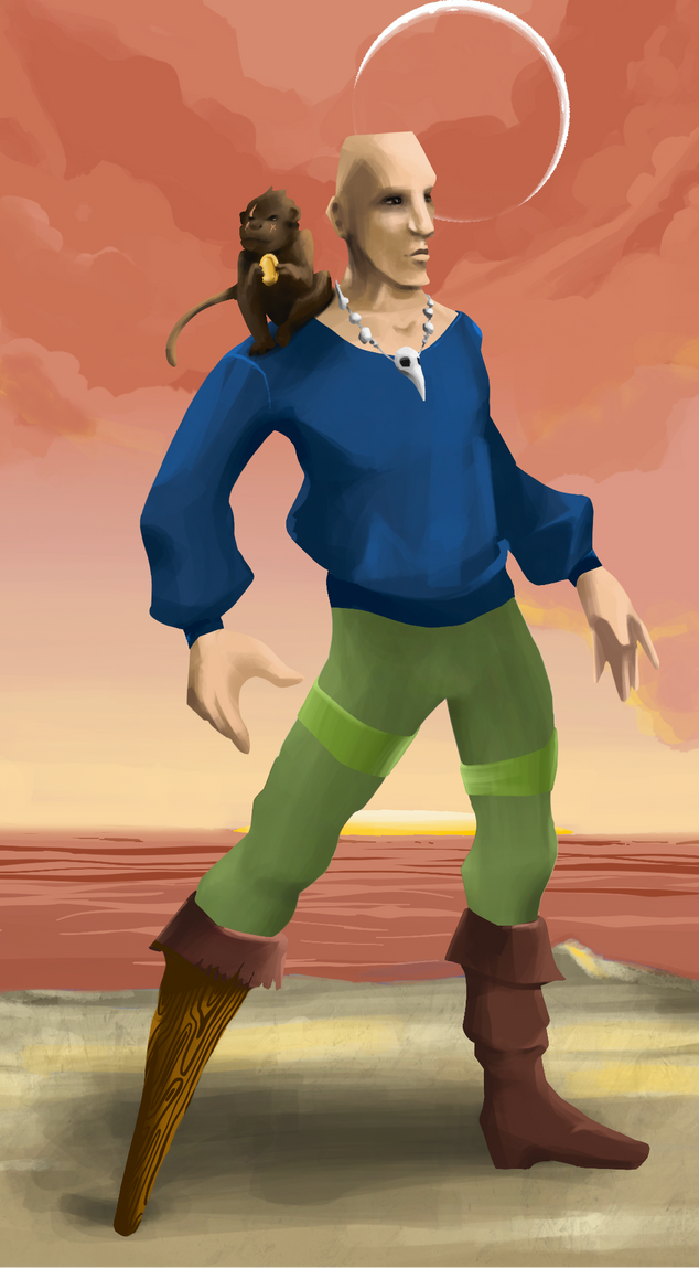 AlgoSeas Pirate #34601 NFT on Algorand