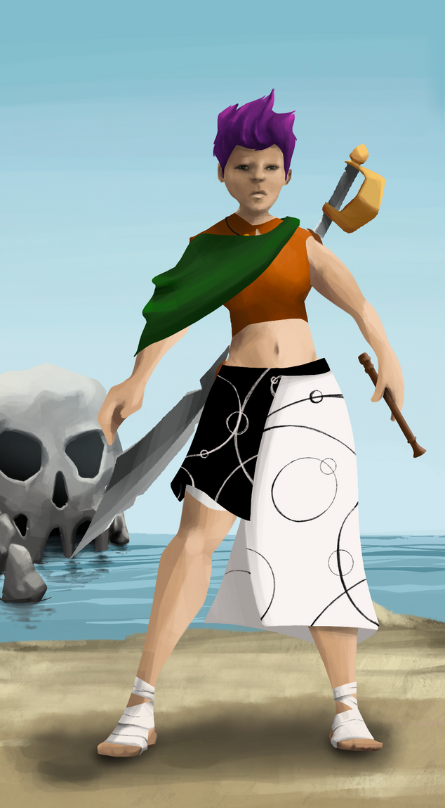 AlgoSeas Pirate #34607 NFT on Algorand