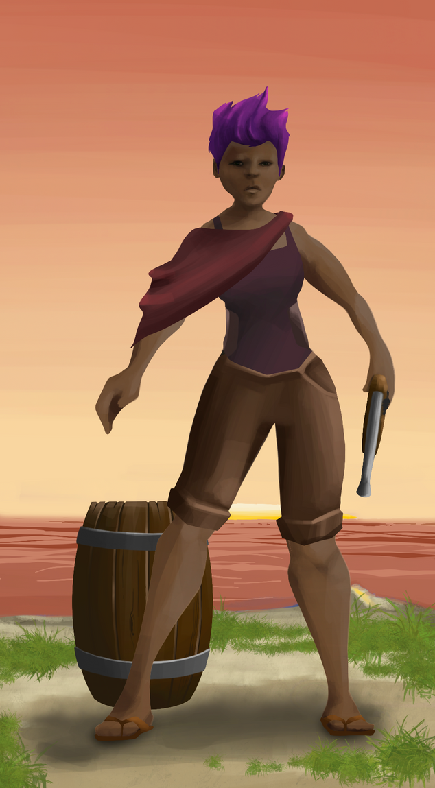 AlgoSeas Pirate #34628 NFT on Algorand