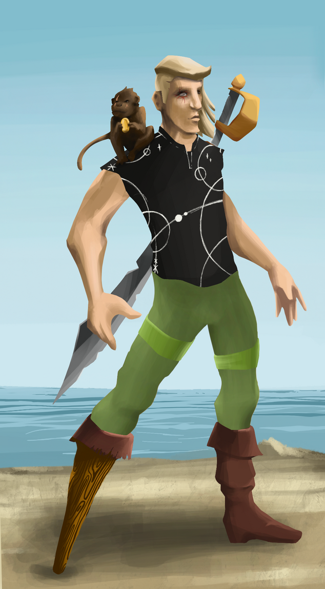 AlgoSeas Pirate #34629 NFT on Algorand