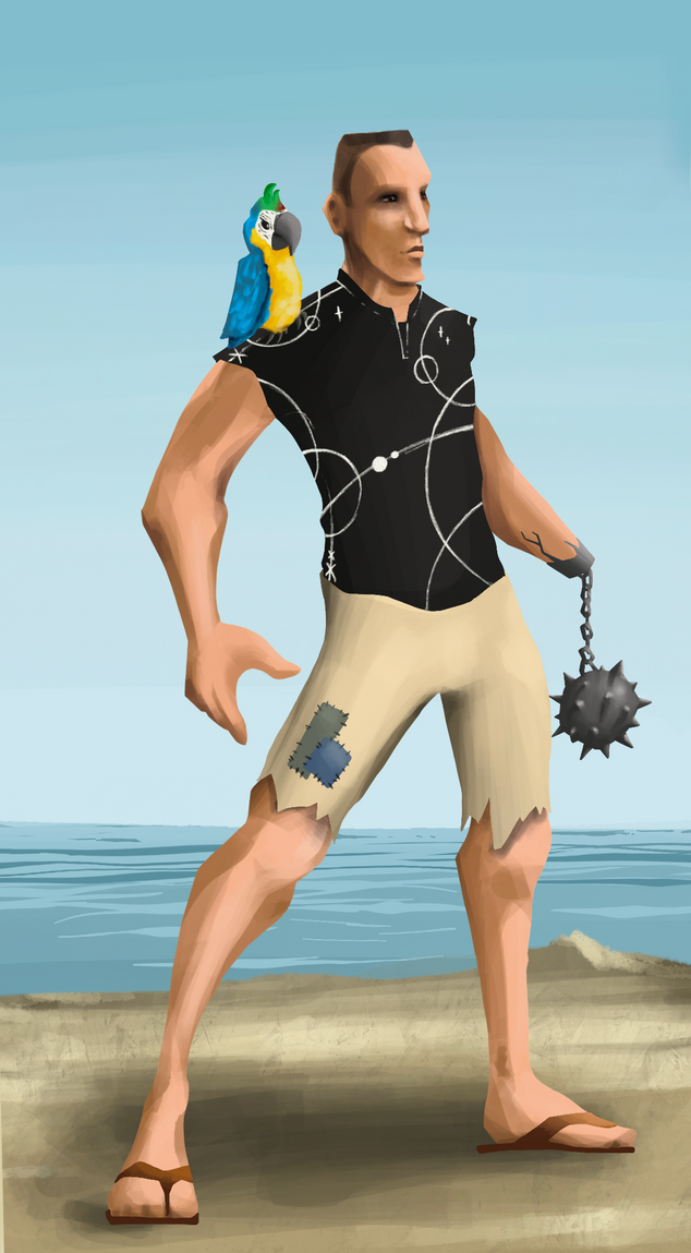 AlgoSeas Pirate #34633 NFT on Algorand