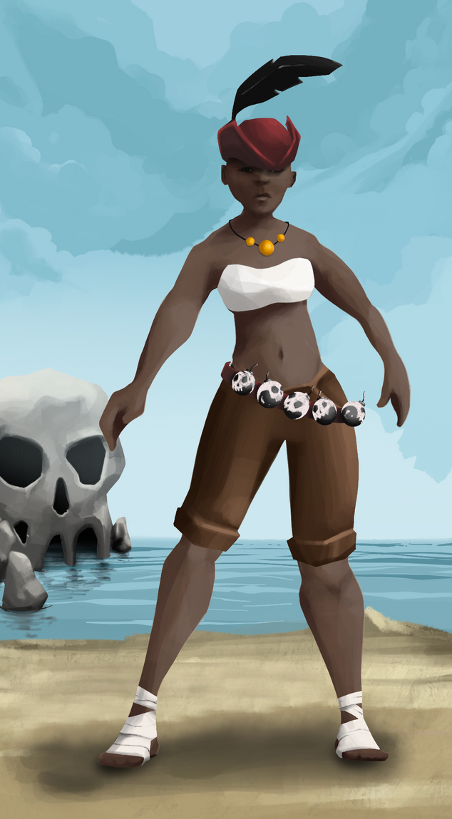 AlgoSeas Pirate #34638 NFT on Algorand