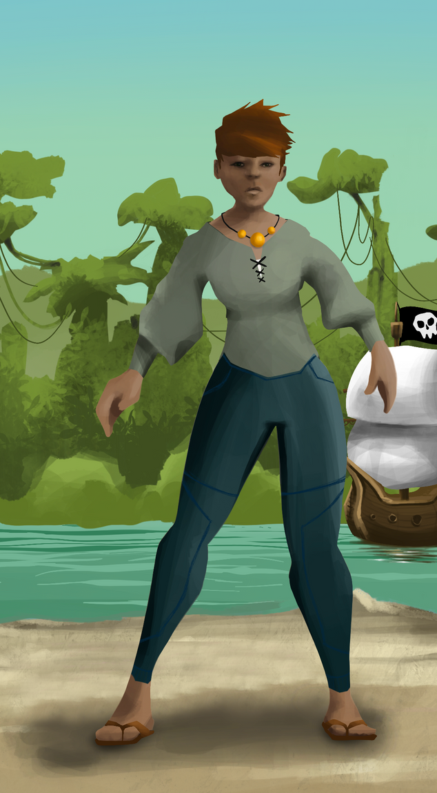 AlgoSeas Pirate #34643 NFT on Algorand