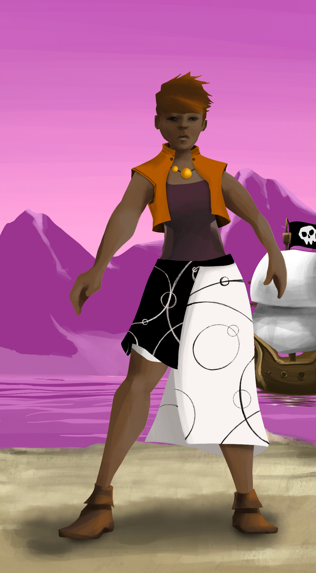 AlgoSeas Pirate #34647 NFT on Algorand