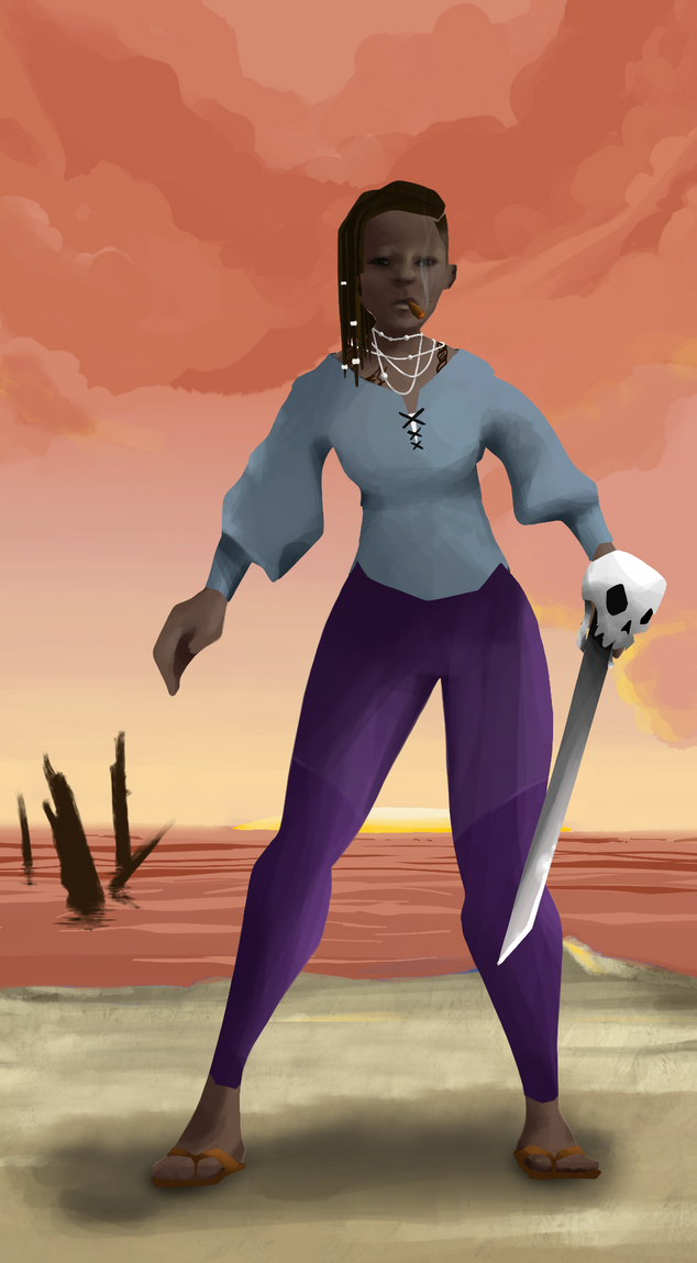 AlgoSeas Pirate #34667 NFT on Algorand