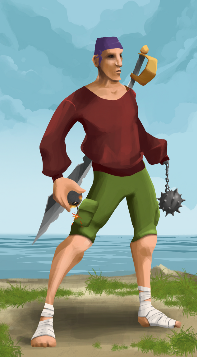 AlgoSeas Pirate #34673 NFT on Algorand