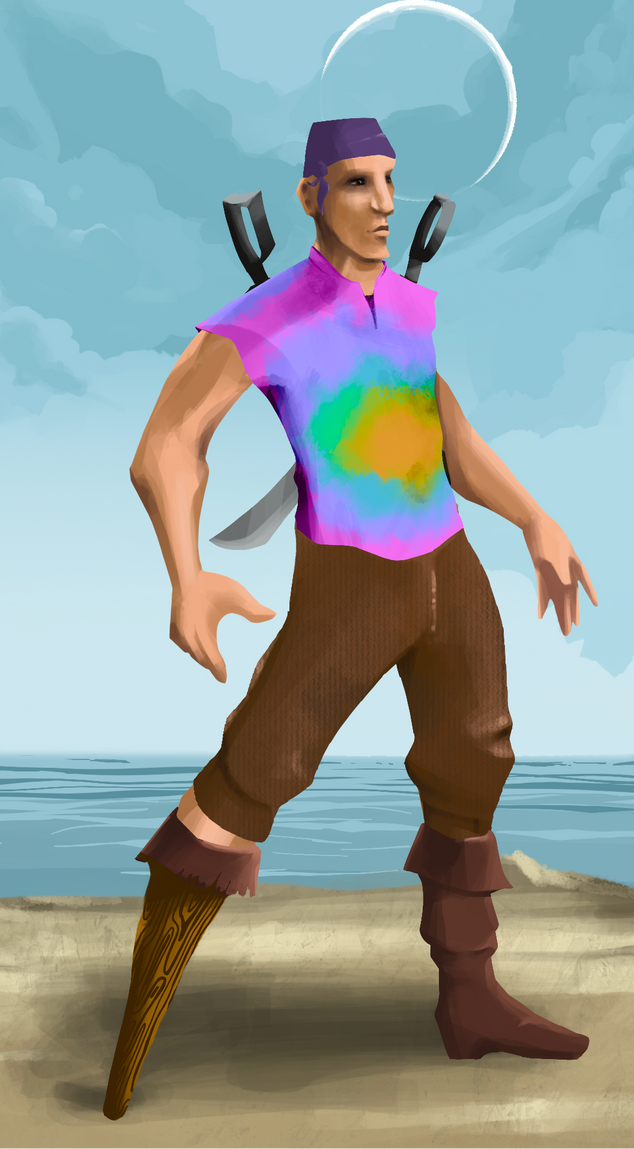 AlgoSeas Pirate #34687 NFT on Algorand