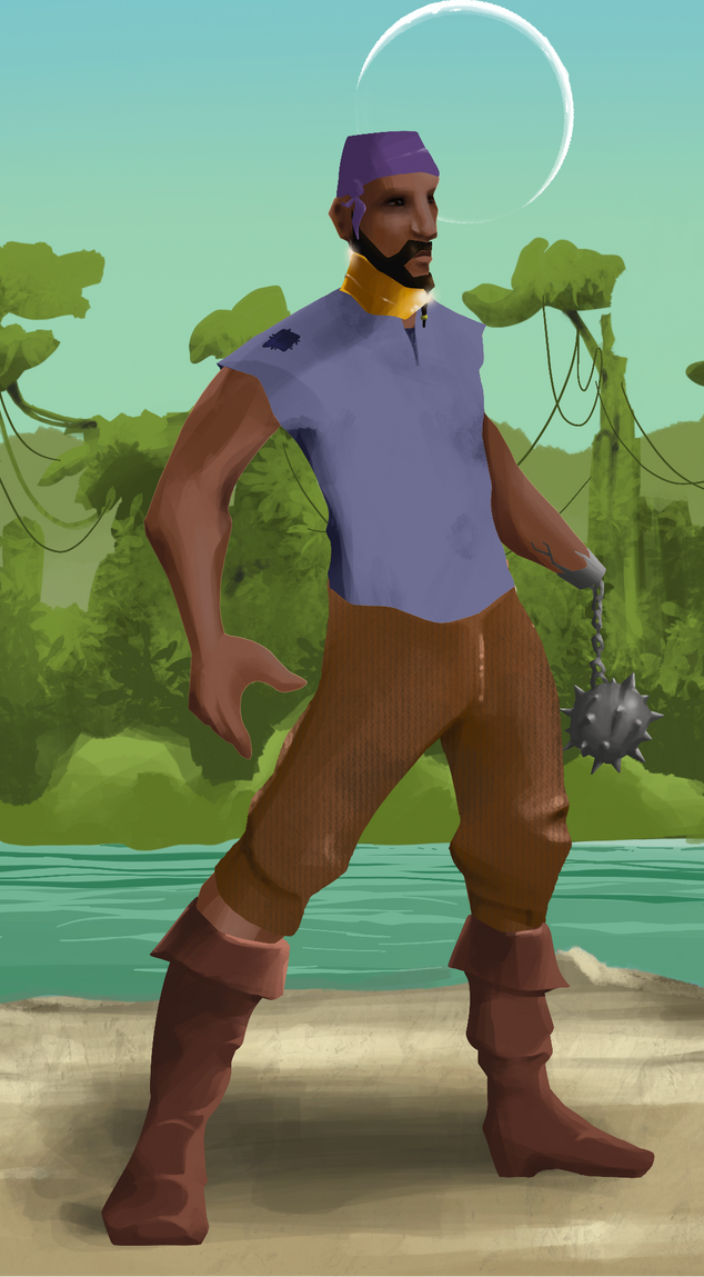 AlgoSeas Pirate #34693 NFT on Algorand