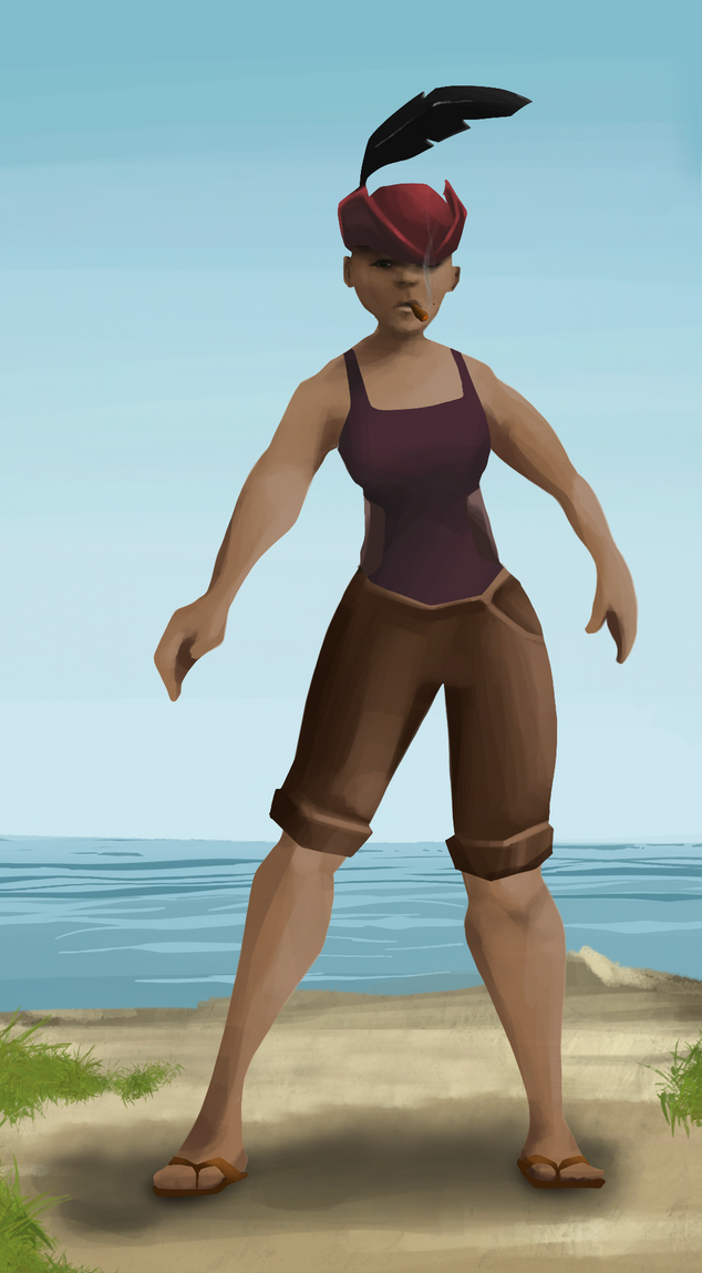 AlgoSeas Pirate #34712 NFT on Algorand