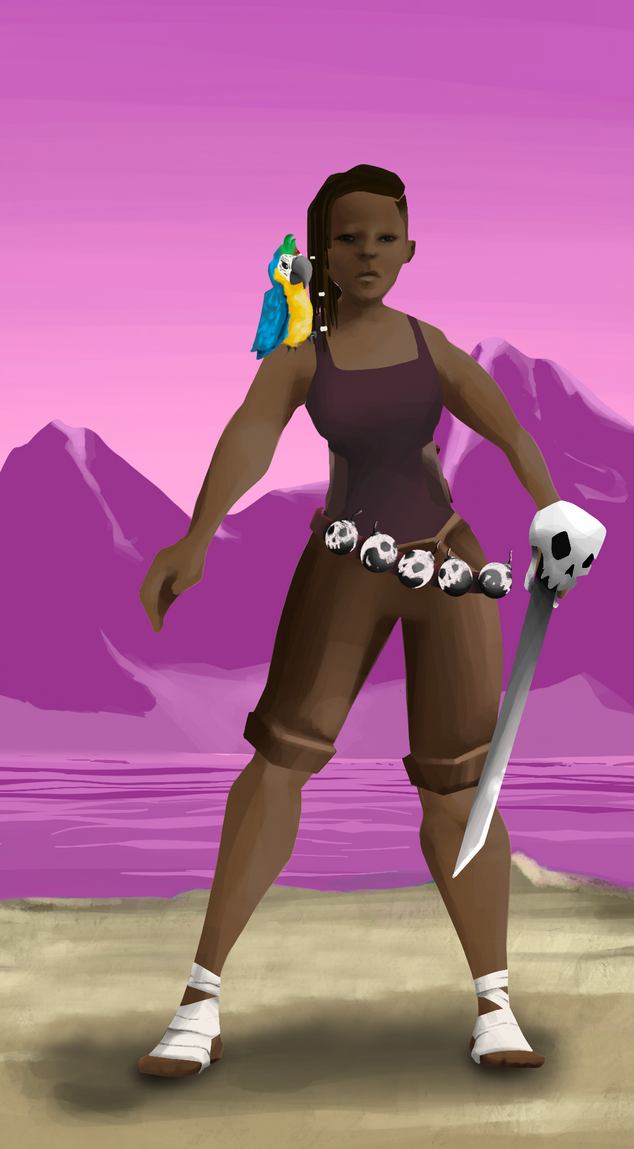 AlgoSeas Pirate #34724 NFT on Algorand