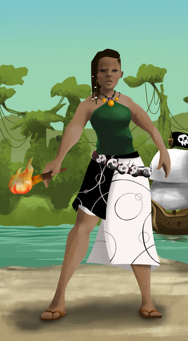 AlgoSeas Pirate #34728 NFT on Algorand