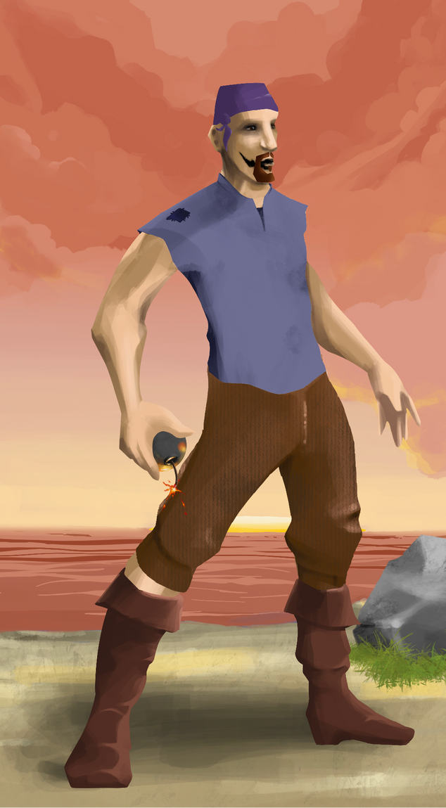 AlgoSeas Pirate #34734 NFT on Algorand