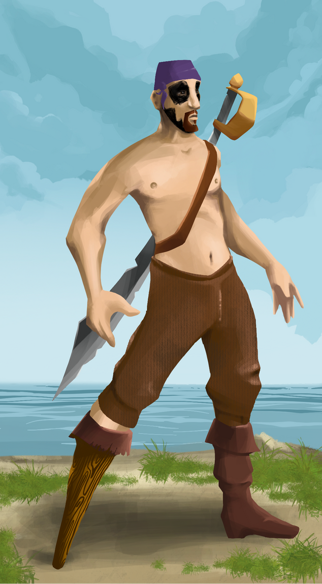 AlgoSeas Pirate #34750 NFT on Algorand