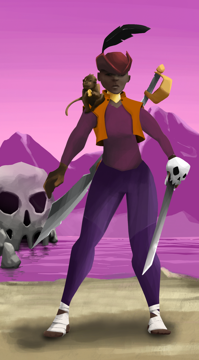 AlgoSeas Pirate #34757 NFT on Algorand