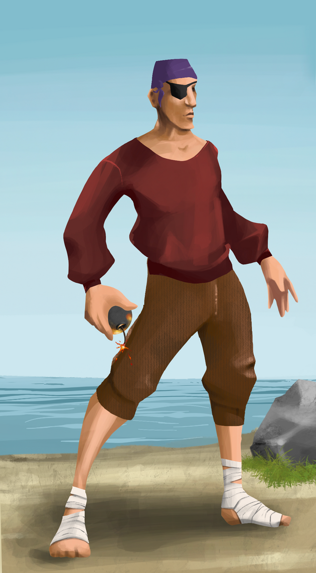 AlgoSeas Pirate #34776 NFT on Algorand