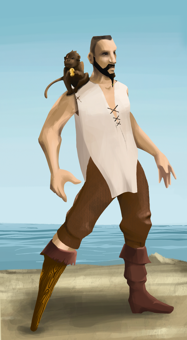 AlgoSeas Pirate #34807 NFT on Algorand