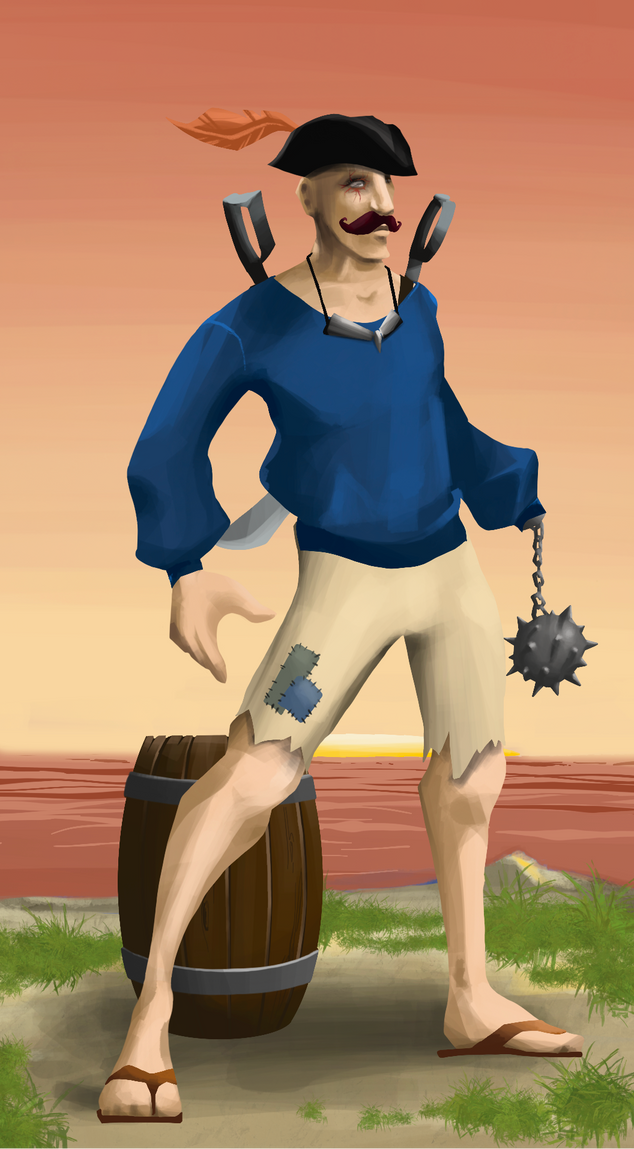 AlgoSeas Pirate #34812 NFT on Algorand