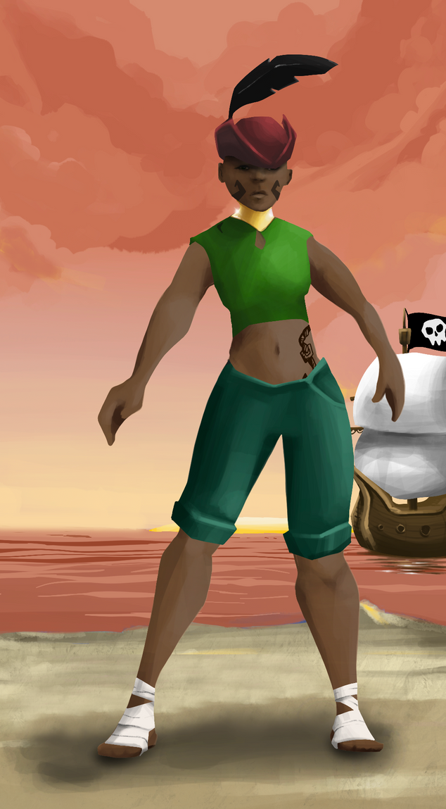 AlgoSeas Pirate #34816 NFT on Algorand