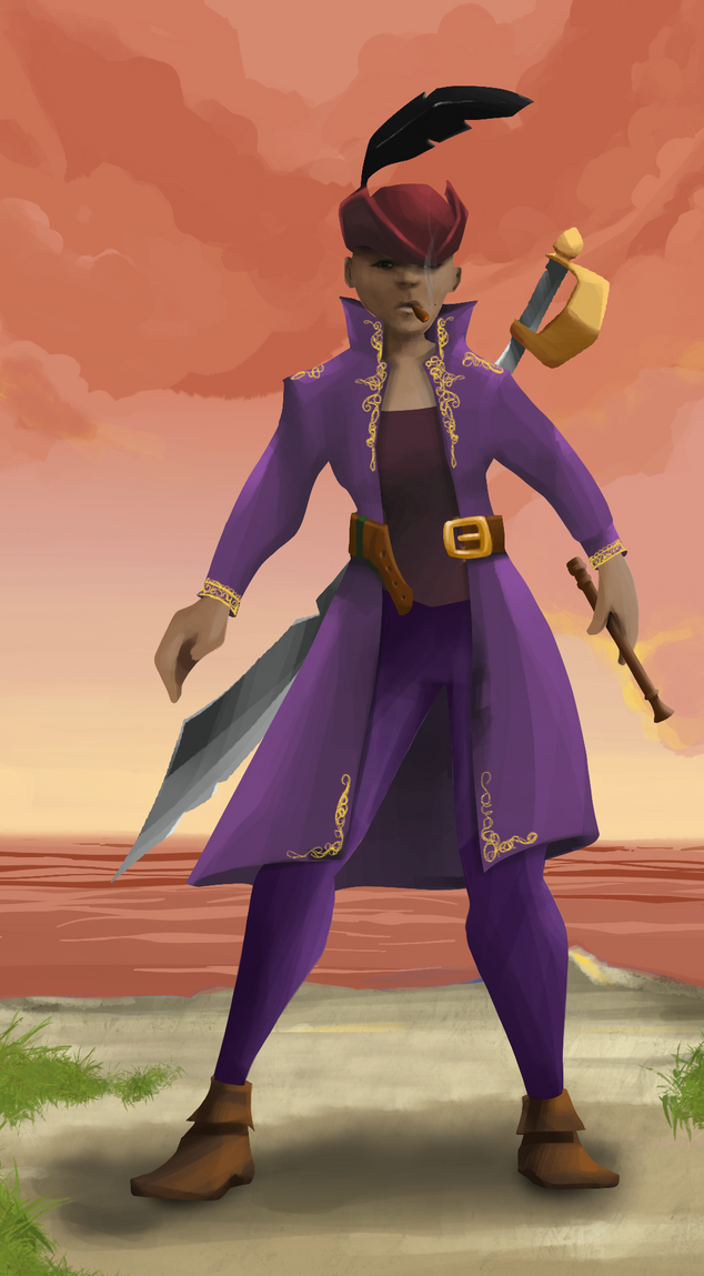 AlgoSeas Pirate #34836 NFT on Algorand