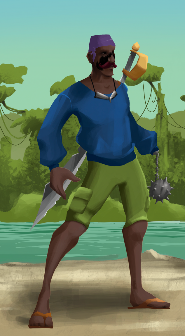 AlgoSeas Pirate #34844 NFT on Algorand