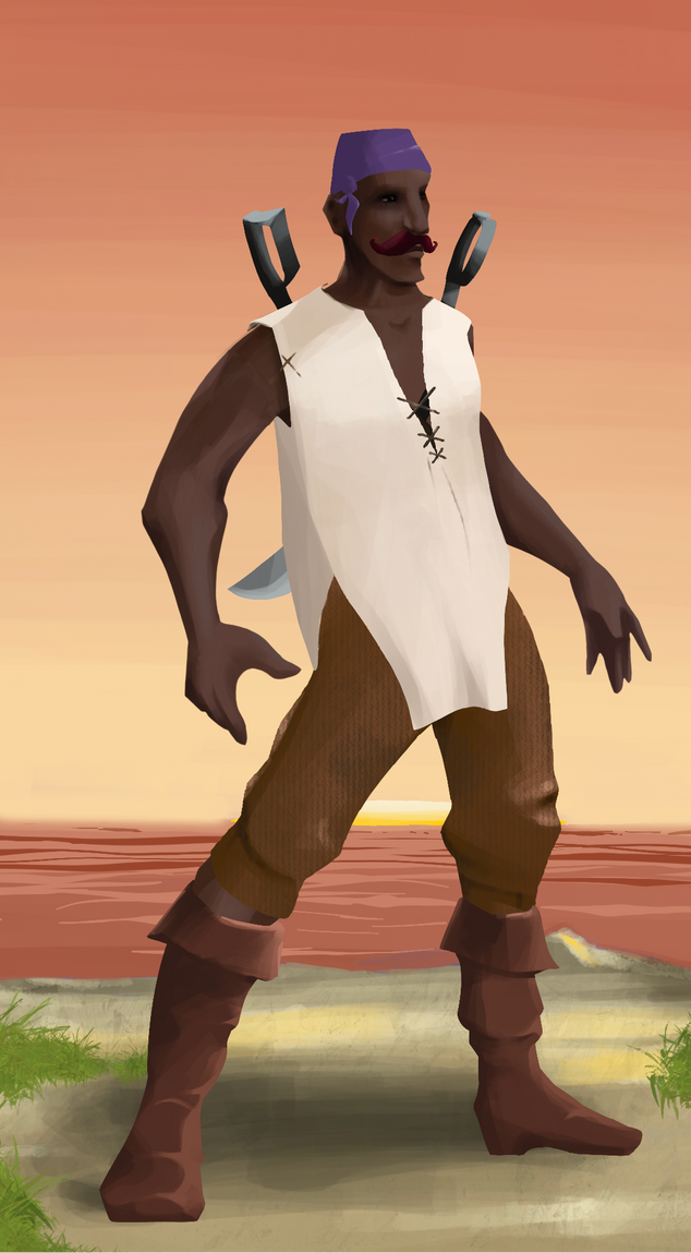 AlgoSeas Pirate #34855 NFT on Algorand